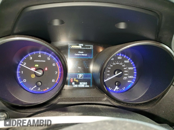 2016 Subaru Outback Premium with VIN 4S4BSAFC7G3307325, listed as a Copart auction lot 49732045 with 91,696 mi miles and Salvage title. Bid and sale history available at DreamBid. Image 9.