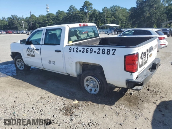 2016 Chevrolet Silverado 1500 Work Truck with VIN 3GCPCNEH7GG220968, listed as a Copart auction lot 72214334 with Not Provided miles and Salvage Title. Bid and sale history available at DreamBid. Image 2.