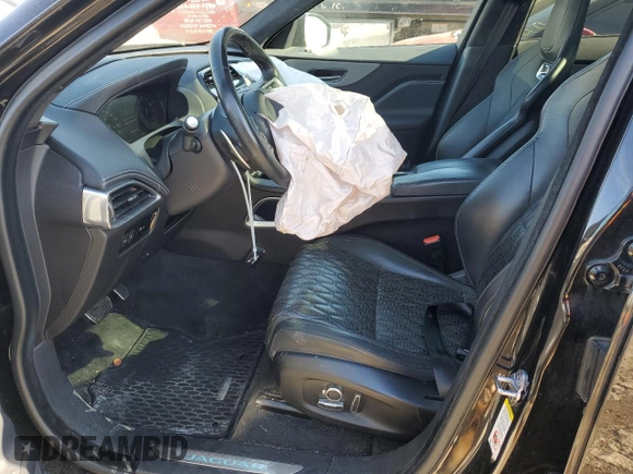 2020 Jaguar F-Pace SVR with VIN SADCZ2EE4LA624650, listed as a Copart auction lot 41261784 with 67,148 mi miles and Salvage Title. Bid and sale history available at DreamBid. Image 7.
