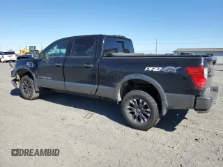 2017 Nissan Titan Pro-4X z VIN 1N6BA1F42HN530830, wystawiony jako Copart lot #63860384 z przebiegiem 317 812 mil mil oraz Szkoda całkowita • Salvage title. Historia ofert i sprzedaży dostępna na DreamBid. Obrazek 2.