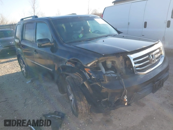 2013 Honda Pilot Touring with VIN 5FNYF4H96DB006582, listed as a IAAI auction lot 41722386 with 220,354 mi miles and . Bid and sale history available at carsss.com. Image 1.