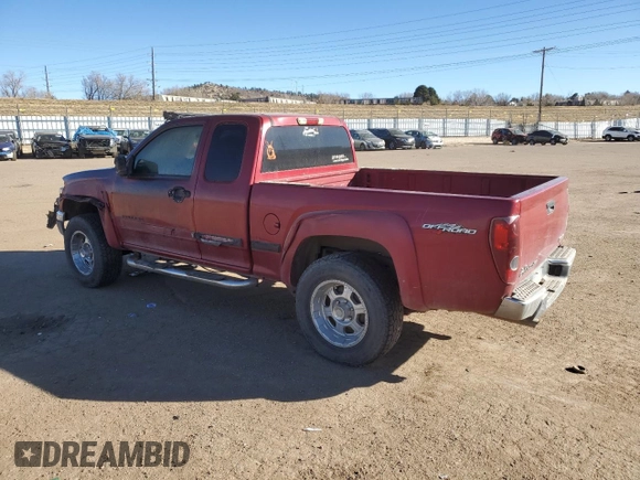2005 GMC Canyon SLE Z71 with VIN 1GTDT196658282255, listed as a Copart auction lot 88857585 with 181,846 mi miles and Non Repairable. Bid and sale history available at carsss.com. Image 2.