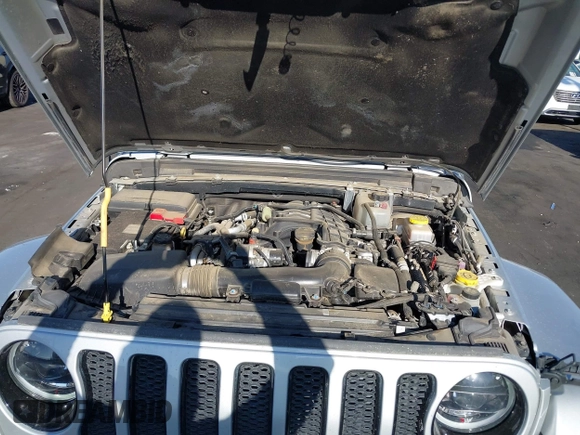 2023 Jeep Wrangler Willys with VIN 1C4HJXDG3PW577807, listed as a IAAI auction lot 42323674 with 28,808 mi miles and . Bid and sale history available at DreamBid. Image 10.