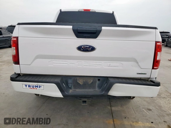 2020 Ford F-150 XL with VIN 1FTEW1CP5LKD01164, listed as a Copart auction lot 53619115 with 182,103 mi miles and Clean Title. Bid and sale history available at carsss.com. Image 6.