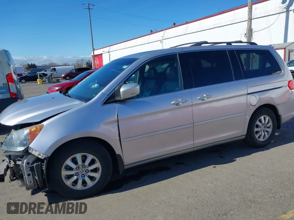 2010 Honda Odyssey EX-L with VIN 5FNRL3H78AB006181, listed as a IAAI auction lot 38906387 with 171,426 mi miles and . Bid and sale history available at DreamBid. Image 18.