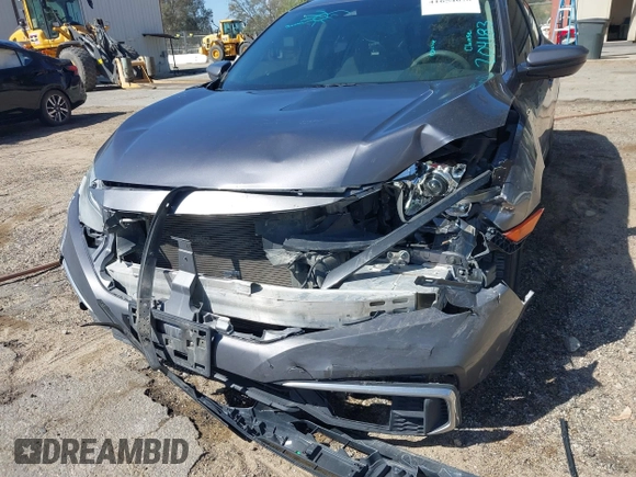 2019 Honda Civic Sedan LX with VIN 19XFC2F67KE204183, listed as a IAAI auction lot 41654678 with 107,306 mi miles. Bid and sale history available at carsss.com. Image 12.