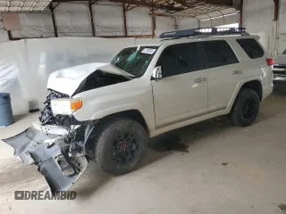 2010 Toyota 4Runner SR5 with VIN JTEZU5JR0A5011313, listed as a Copart auction lot 57133245 with Not provided miles and Salvage title. Bid and sale history available at DreamBid. Image 1.