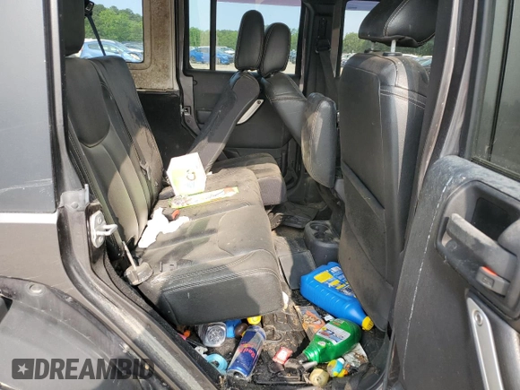 2016 Jeep Wrangler Unlimited Rubicon с VIN 1C4BJWFG1GL183933, выставлен на аукционе Copart как лот 58502105 с пробегом 110 764 миль миль и Списание • Salvage title. История ставок и продаж доступна на DreamBid. Изображение 10.