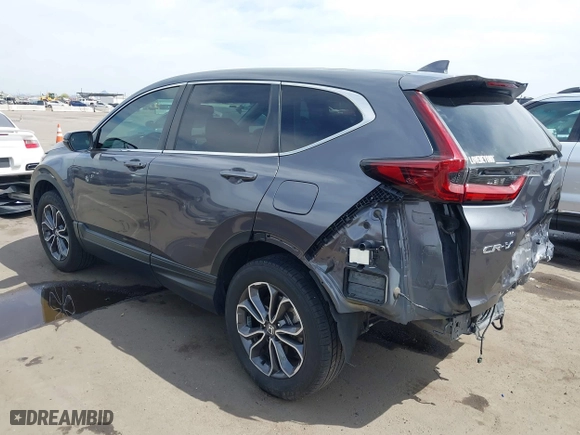 2020 Honda CR-V EX-L with VIN 2HKRW2H86LH687875, listed as a IAAI auction lot 41879558 with 55,907 mi miles. Bid and sale history available at carsss.com. Image 3.