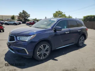 2020 Acura MDX Technology z VIN 5J8YD4H50LL027623, wystawiony jako Copart lot #58595345 z przebiegiem 63 332 mil mil oraz Szkoda całkowita • Salvage title. Historia ofert i sprzedaży dostępna na DreamBid. Obrazek 1.