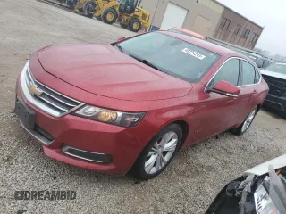 2015 Chevrolet Impala LT with VIN 2G1115SLXF9243487, listed as a Copart auction lot 49221245 with 192,235 mi miles and Salvage Title. Bid and sale history available at DreamBid. Image 1.