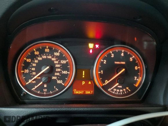 2011 BMW 3 Series 328i xDrive with VIN WBAPK7G52BNN77554, listed as a Copart auction lot 87103324 with 194,347 mi miles and Salvage Title. Bid and sale history available at carsss.com. Image 9.
