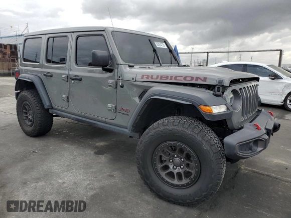 2021 Jeep Wrangler Unlimited Rubicon с VIN 1C4JJXFG4MW850764, выставлен на аукционе Copart как лот 52924735 с пробегом 23 471 миль миль и Списание • Salvage title. История ставок и продаж доступна на DreamBid. Изображение 4.