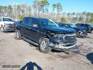 2019 Ford Ranger XL with VIN 1FTER4EH5KLA42330, listed as a IAAI auction lot 41358017 with 53,781 mi miles. Bid and sale history available at carsss.com. Image 1.