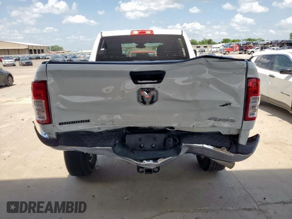 2024 Ram 2500 Big Horn with VIN 3C6UR5DJ9RG387185, listed as a Copart auction lot 61833355 with 10,213 mi miles and Clean title. Bid and sale history available at DreamBid. Image 6.