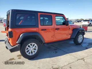 2023 Jeep Wrangler Willys with VIN 1C4HJXDN2PW686743, listed as a Copart auction lot 86203014 with 14,034 mi miles and Clean Title. Bid and sale history available at DreamBid. Image 3.