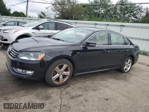 2015 Volkswagen Passat Limited Edition with VIN 1VWAT7A38FC110294, listed as a Copart auction lot 63344235 with 116,169 mi miles and Clean title. Bid and sale history available at DreamBid. Image 1.