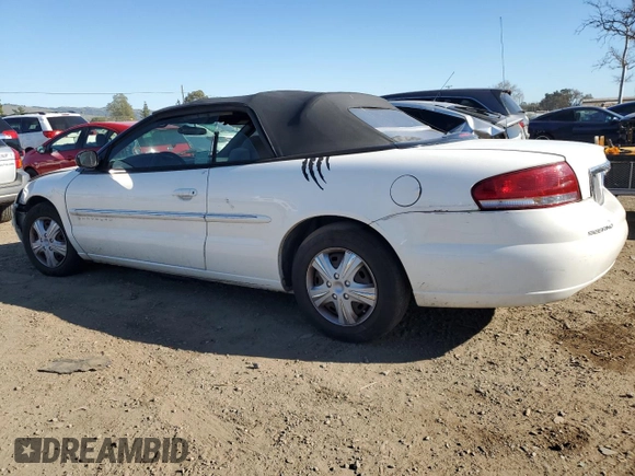 2001 Chrysler Sebring with VIN 1C3EL45U91N680313, listed as a Copart auction lot 46360665 with 147,546 mi miles and Salvage Title. Bid and sale history available at DreamBid. Image 2.