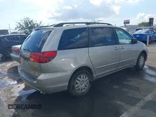 2005 Toyota Sienna CE with VIN 5TDZA23C55S320036, listed as a IAAI auction lot 41424086 with 195,565 mi miles and . Bid and sale history available at DreamBid. Image 4.