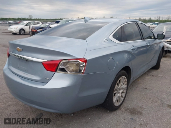 2015 Chevrolet Impala LS with VIN 1G11Z5SL4FU133482, listed as a IAAI auction lot 41973513 with 208,801 mi miles and . Bid and sale history available at DreamBid. Image 4.