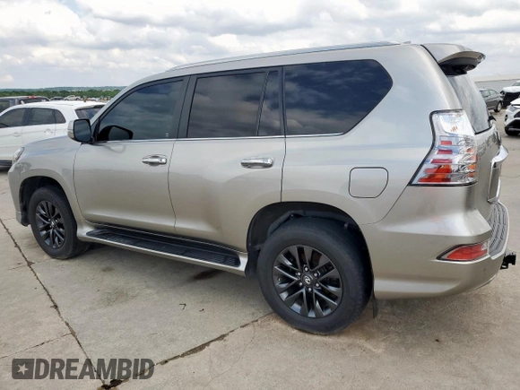 2021 Lexus GX 460 Premium with VIN JTJAM7BX7M5273129, listed as a Copart auction lot 49660535 with 55,734 mi miles and Clean title. Bid and sale history available at DreamBid. Image 2.