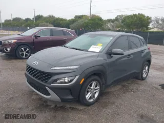 2023 Hyundai Kona SE with VIN KM8K22AB0PU982366, listed as a IAAI auction lot 41642860 with 53,008 mi miles. Bid and sale history available at carsss.com. Image 2.