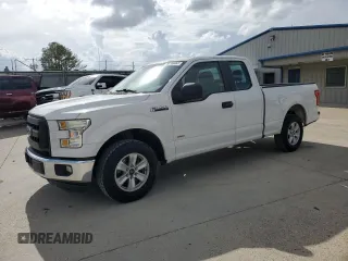 2015 Ford F-150 XL with VIN 1FTEX1CP8FFC26812, listed as a Copart auction lot 51857225 with 58,636 mi miles and Clean Title. Bid and sale history available at carsss.com. Image 1.
