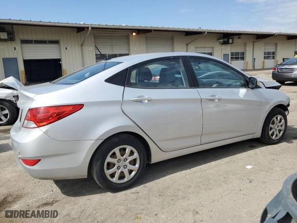 2013 Hyundai Accent GLS with VIN KMHCT4AE1DU444326, listed as a Copart auction lot 50710825 with 113,667 mi miles and Salvage Title. Bid and sale history available at carsss.com. Image 3.