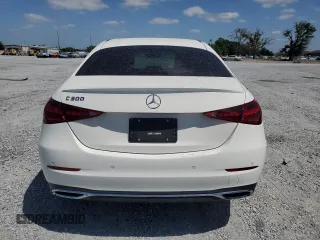 2024 Mercedes-Benz C 300 z VIN W1KAF4GB8RR222009, wystawiony jako Copart lot #54922555 z przebiegiem 5 561 mil mil oraz Szkoda całkowita • Salvage title. Historia ofert i sprzedaży dostępna na DreamBid. Obrazek 6.
