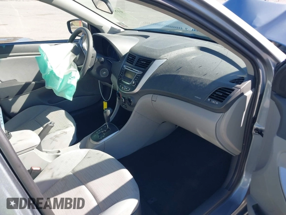 2017 Hyundai Accent SE with VIN KMHCT4AE3HU373698, listed as a IAAI auction lot 41817336 with 1 mi miles. Bid and sale history available at carsss.com. Image 5.