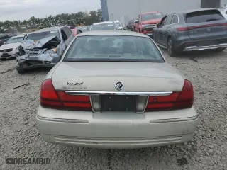 2004 Mercury Grand Marquis LS Premium with VIN 2MEFM75W84X676299, listed as a Copart auction lot 70738294 with 152,180 mi miles and Salvage Title. Bid and sale history available at carsss.com. Image 6.