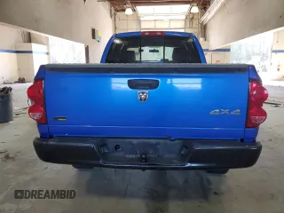 2007 Dodge 1500 ST with VIN 1D7HU18P67J609103, listed as a Copart auction lot 46133365 with 151,211 mi miles and Salvage Title. Bid and sale history available at DreamBid. Image 6.