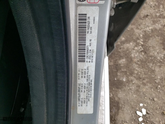 2011 Chrysler 200 Touring with VIN 1C3BC1FB6BN625771, listed as a Copart auction lot 52121655 with 111,451 mi miles and Salvage Title. Bid and sale history available at carsss.com. Image 12.