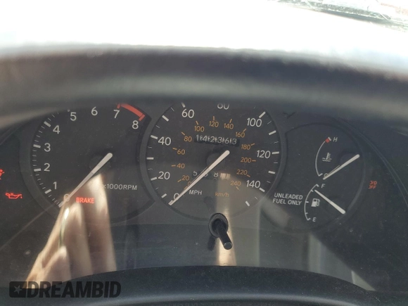 1997 Toyota Celica with VIN JT2DB02T3V0070322, listed as a Copart auction lot 58725125 with 142,363 mi miles and Salvage title. Bid and sale history available at DreamBid. Image 9.
