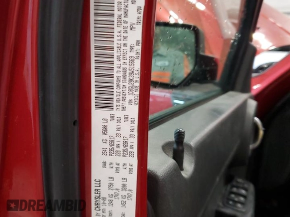 2009 Dodge Nitro SE with VIN 1D8GU28K39W515669, listed as a Copart auction lot 58793875 with 208,021 mi miles and Non repairable. Bid and sale history available at DreamBid. Image 13.