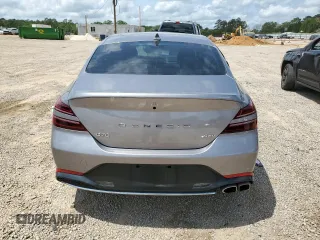 2023 Genesis G70 2.0T with VIN KMTG34TA1PU128155, listed as a Copart auction lot 50875574 with 16,092 mi miles and Non Repairable. Bid and sale history available at DreamBid. Image 6.