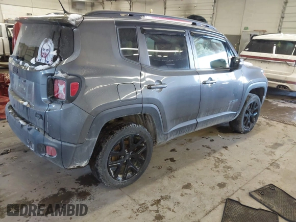 2016 Jeep Renegade Latitude with VIN ZACCJBBTXGPD19844, listed as a IAAI auction lot 41385777 with 102,891 mi miles. Bid and sale history available at carsss.com. Image 4.