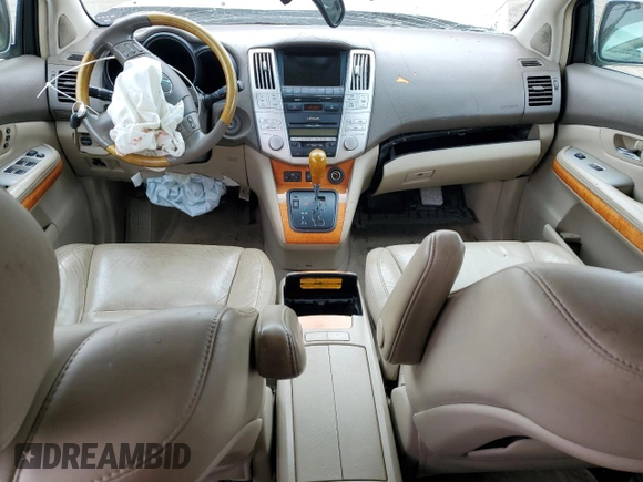 2005 Lexus RX 330 with VIN 2T2HA31U95C050732, listed as a Copart auction lot 52769125 with 0 mi miles and Salvage Title. Bid and sale history available at carsss.com. Image 8.