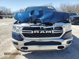 2023 Ram 1500 Big Horn with VIN 1C6SRFBT0PN610994, listed as a Copart auction lot 46251105 with 47,578 mi miles and Salvage Title. Bid and sale history available at carsss.com. Image 5.