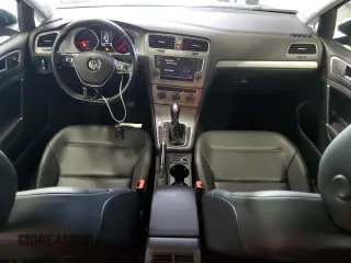 2017 Volkswagen Golf SE with VIN 3VWC17AU2HM503734, listed as a Copart auction lot 65420005 with 123,945 mi miles and Salvage title. Bid and sale history available at DreamBid. Image 8.