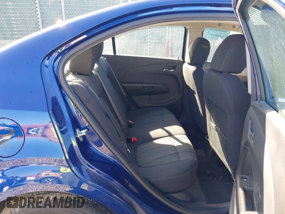 2013 Chevrolet Sonic LT with VIN 1G1JC5SH9D4251652, listed as a IAAI auction lot 41795018 with 45,268 mi miles and . Bid and sale history available at DreamBid. Image 8.