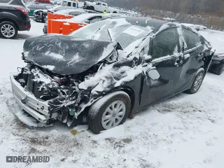 2019 Toyota Prius L Eco with VIN JTDKARFU9K3072837, listed as a IAAI auction lot 41303858 with 0 mi miles. Bid and sale history available at carsss.com. Image 2.