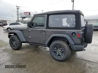 2024 Jeep Wrangler Willys with VIN 1C4PJXAG6RW368774, listed as a Copart auction lot 48961045 with 1,191 mi miles and Salvage title. Bid and sale history available at DreamBid. Image 2.