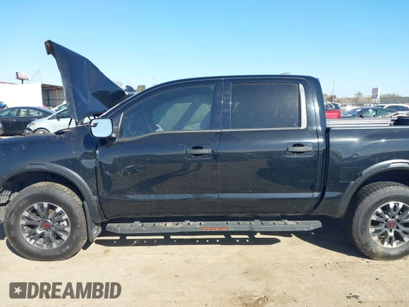 2024 Nissan Titan Pro-4X with VIN 1N6AA1ED9RN113154, listed as a IAAI auction lot 41352672 with 11,753 mi miles and . Bid and sale history available at DreamBid. Image 15.