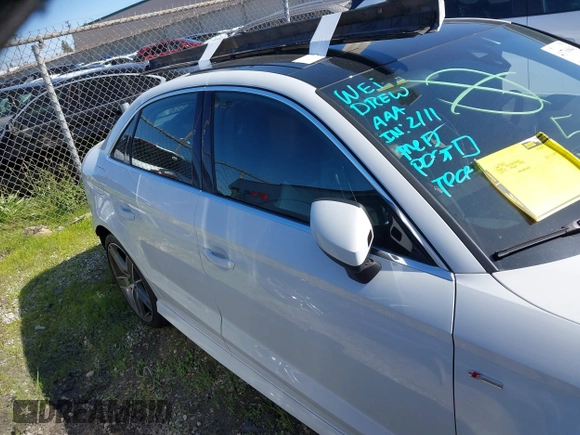 2017 Audi A3 with VIN WAUK8GFF5H1016106, listed as a IAAI auction lot 41706843 with 98,068 mi miles and . Bid and sale history available at DreamBid. Image 13.