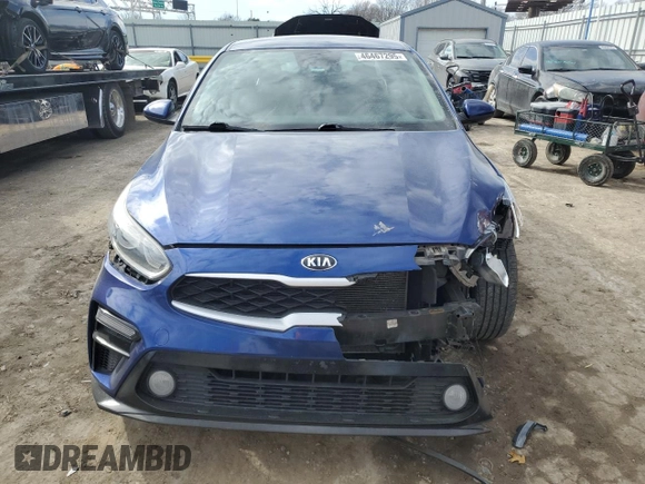 2019 Kia Forte LXS with VIN 3KPF24AD6KE093775, listed as a Copart auction lot 46467295 with 126,264 mi miles and Salvage Title. Bid and sale history available at DreamBid. Image 5.