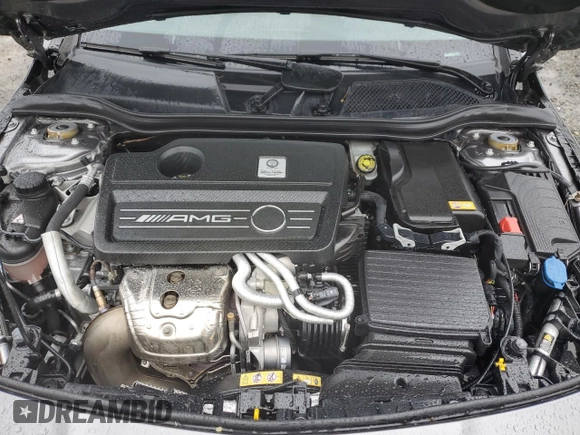 2015 Mercedes-Benz CLA 45 AMG with VIN WDDSJ5CB8FN184279, listed as a Copart auction lot 46933515 with 36,525 mi miles and Salvage Title. Bid and sale history available at DreamBid. Image 11.