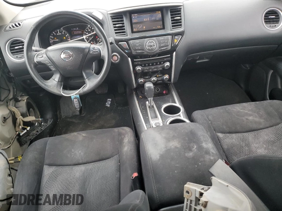 2016 Nissan Pathfinder S with VIN 5N1AR2MM6GC661703, listed as a Copart auction lot 47120825 with 101,779 mi miles and Salvage Title. Bid and sale history available at carsss.com. Image 8.