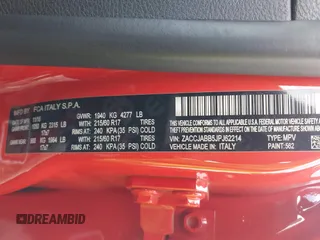2018 Jeep Renegade Latitude z VIN ZACCJABB5JPJ62214, wystawiony jako IAAI lot #42187121 z przebiegiem 205 309 mil mil oraz . Historia ofert i sprzedaży dostępna na DreamBid. Obrazek 9.