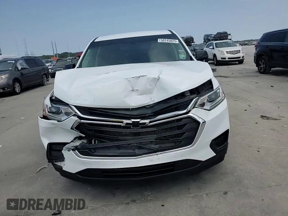 2021 Chevrolet Traverse LS с VIN 1GNERFKW6MJ164585, выставлен на аукционе Copart как лот 58245825 с пробегом 48 125 миль миль и Списание • Salvage title. История ставок и продаж доступна на DreamBid. Изображение 14.